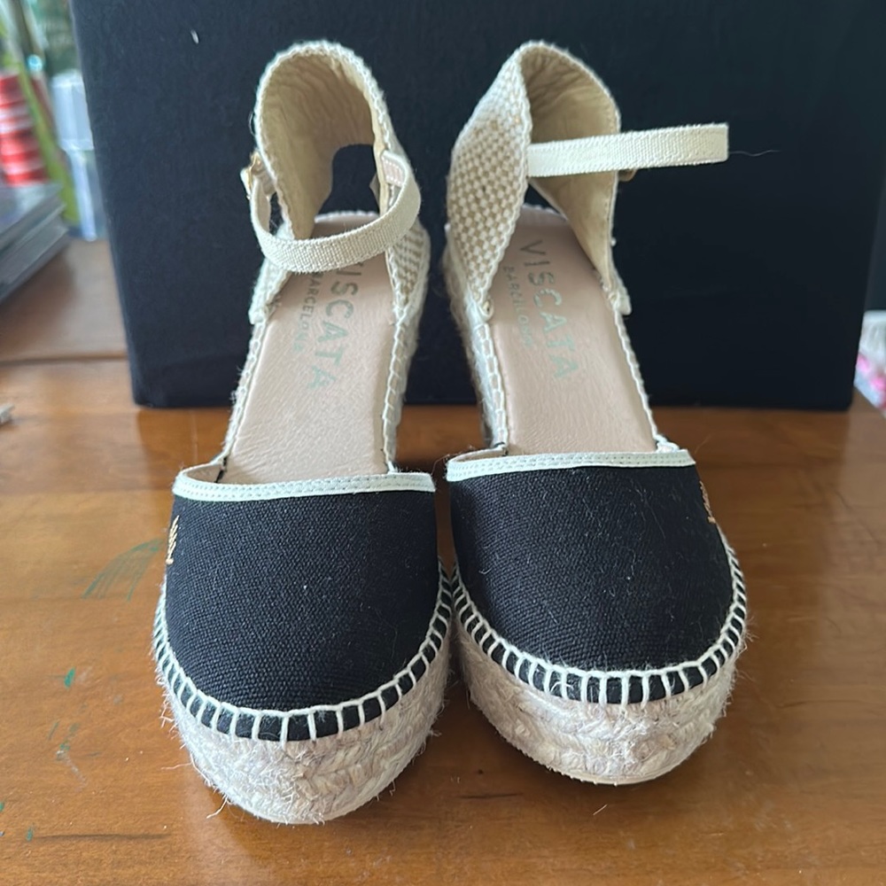 Viscata high wedge canvas